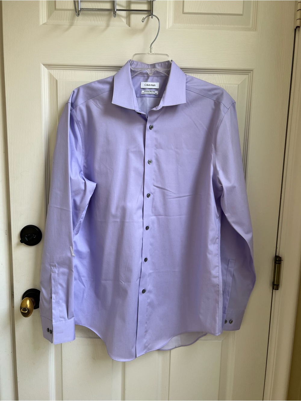 Calvin Klein Men’s Light Purple Dress Shirt